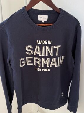 Vicomte A. Navy 'Made in Saint Germain' Sweatshirt